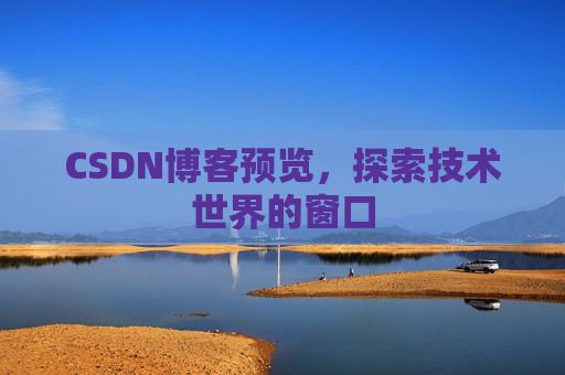 CSDN博客预览，探索技术世界的窗口